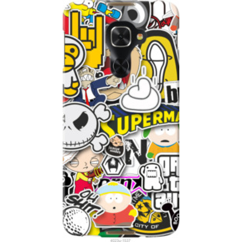 Чехол на Alcatel Idol 4 Pro Popular logos (4023u-1537)