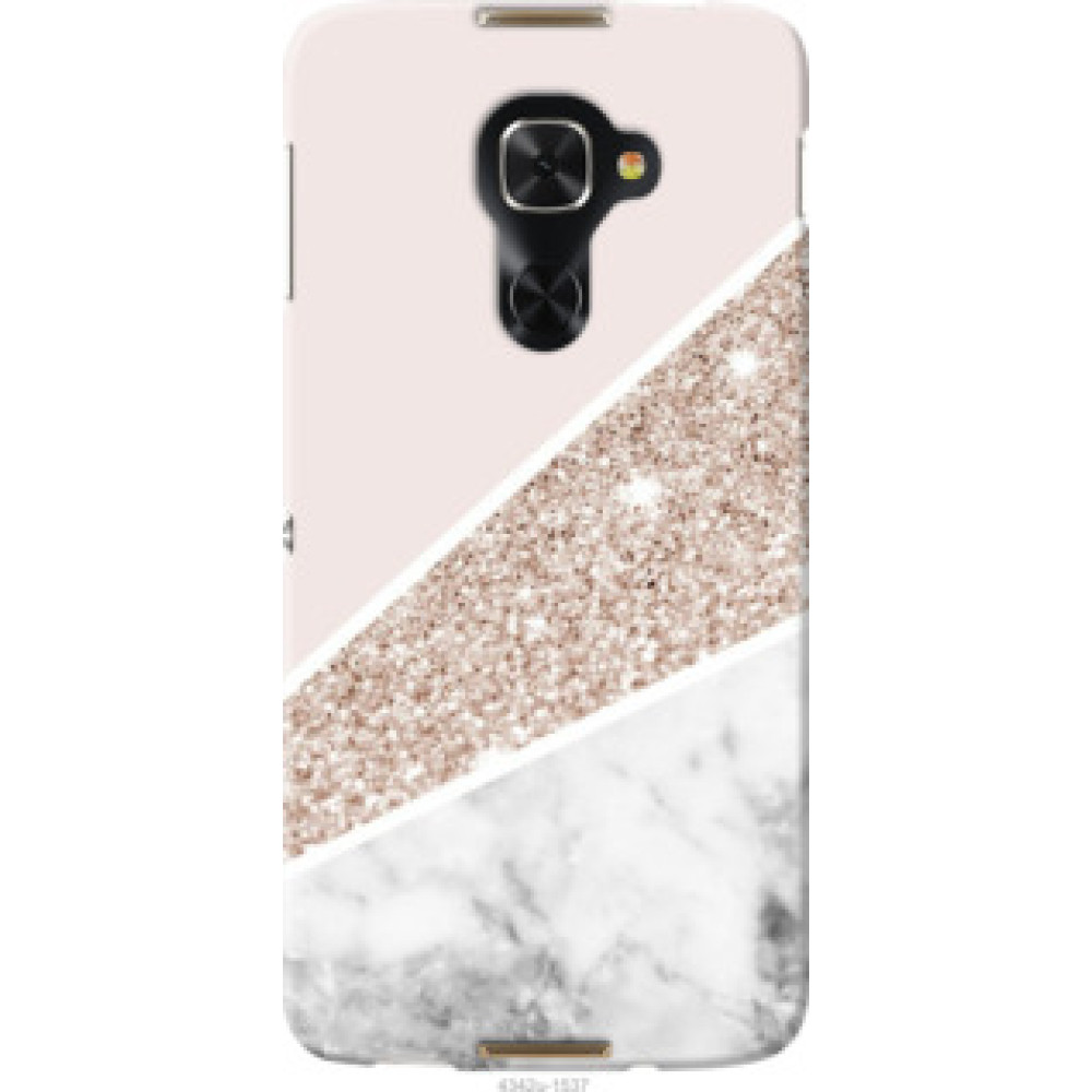 Чехол на Alcatel Idol 4 Pro Пастельный мрамор (4342u-1537)