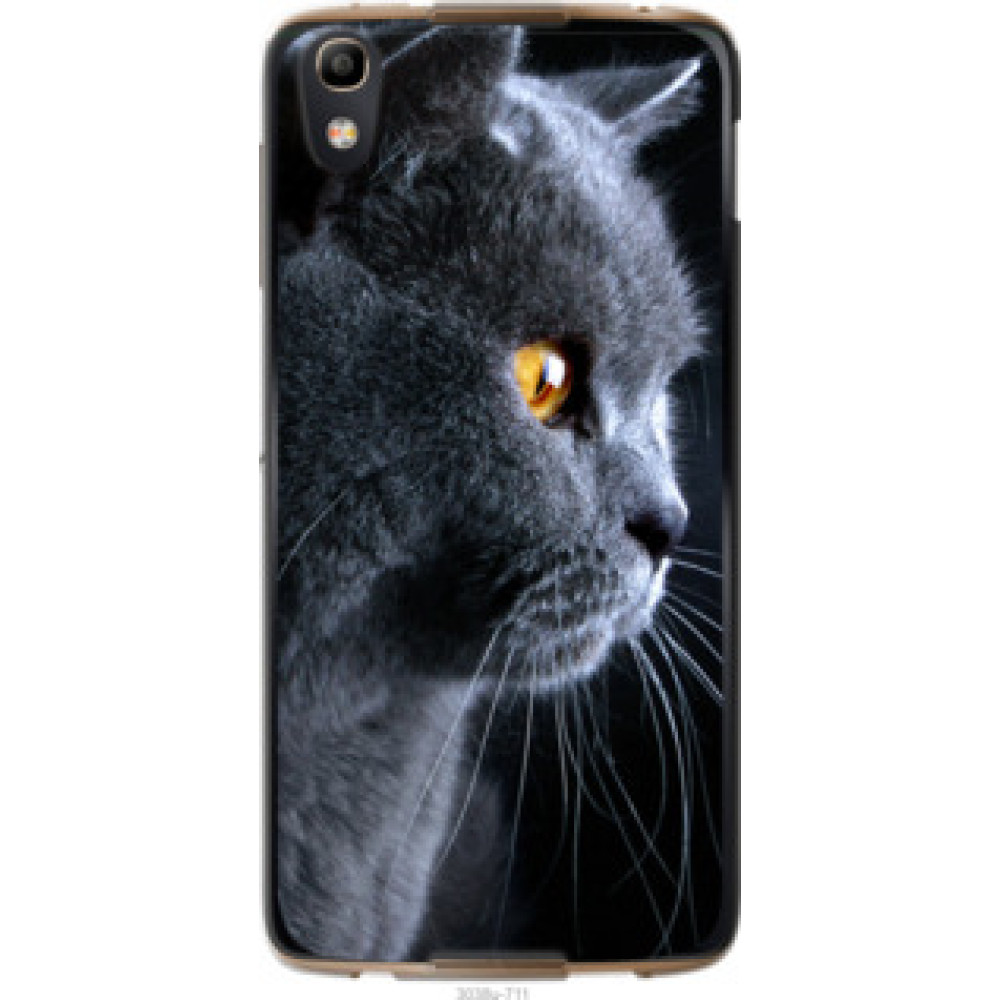 Чехол на Alcatel idol 4 Красивый кот (3038u-711)
