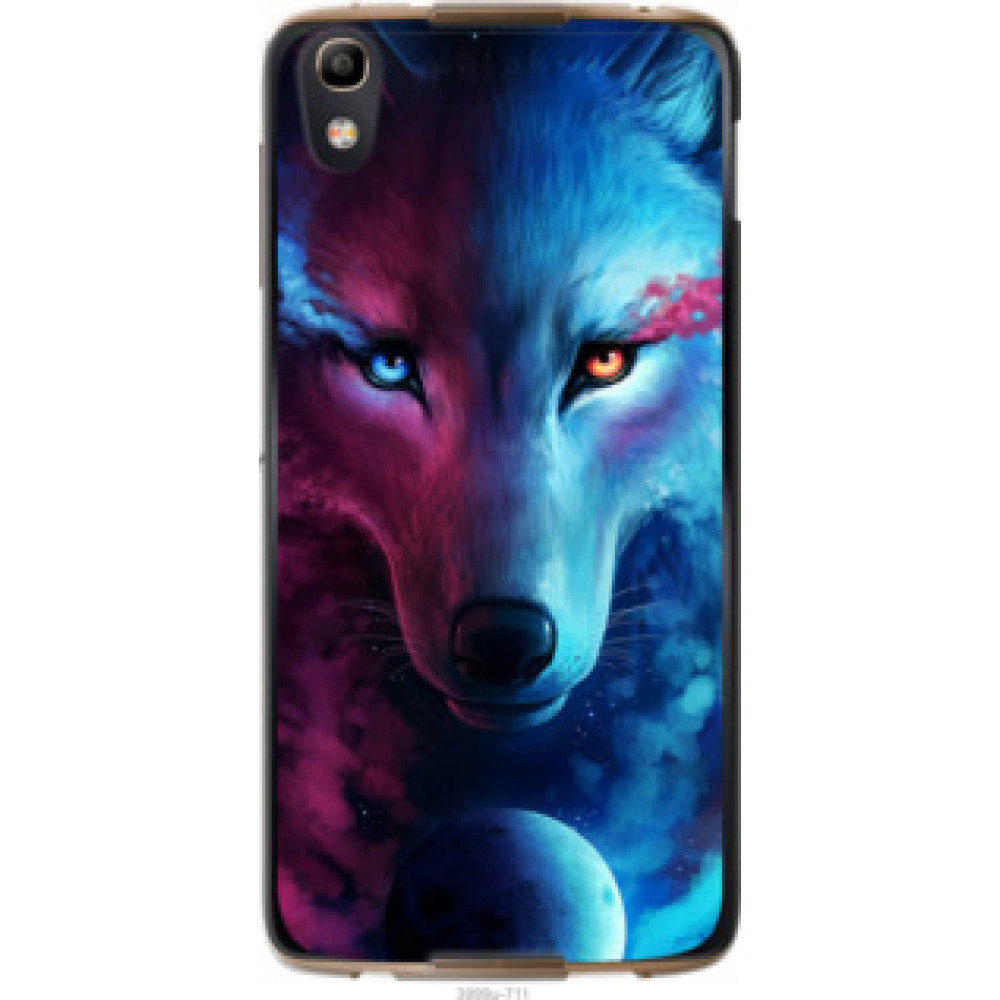 Чохол на Alcatel idol 4 Арт-волк (3999u-711)