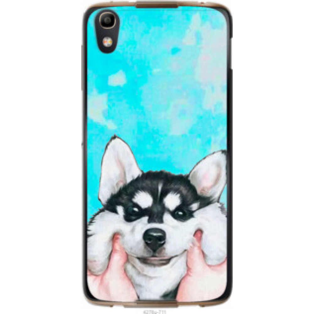 Чехол на Alcatel idol 4 Улыбнись (4276u-711)