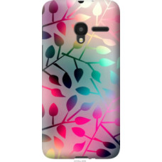 Чехол на Alcatel One Touch Pixi 3 4.5 Листья (2235u-408)