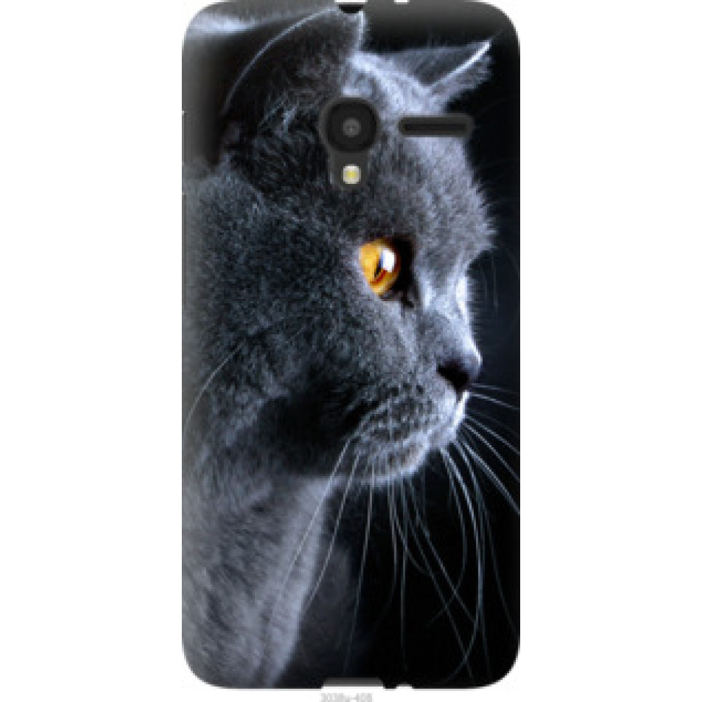 Чехол на Alcatel One Touch Pixi 3 4.5 Красивый кот (3038u-408)