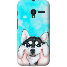 Чехол на Alcatel One Touch Pixi 3 4.5 Улыбнись (4276u-408)