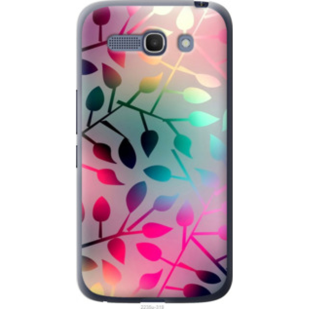 Чехол на Alcatel One Touch POP C9 Листья (2235u-319)