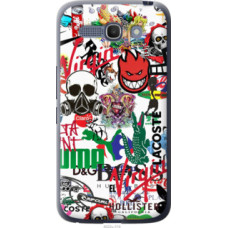 Чехол на Alcatel One Touch POP C9 Many different logos (4022u-319)