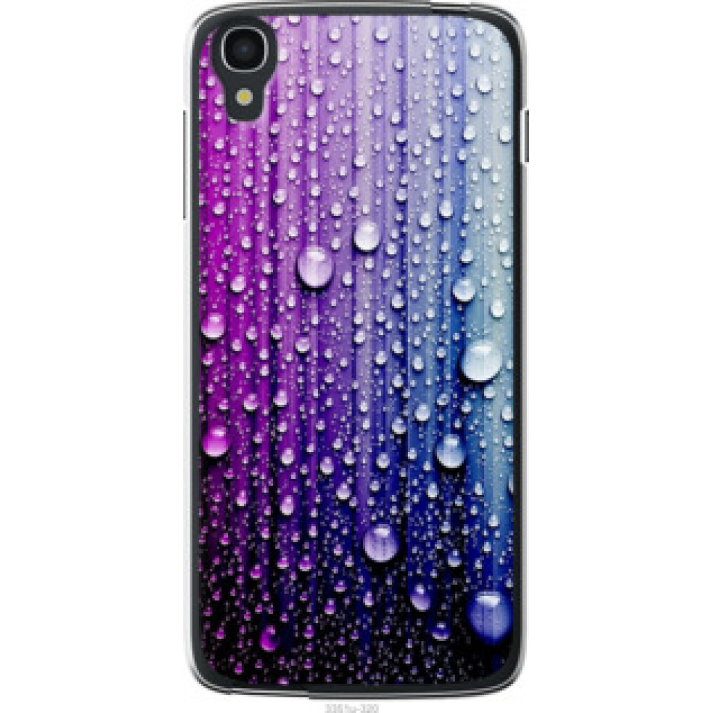 Чехол на Alcatel One Touch Idol 3 4.7 Капли воды (3351u-320)