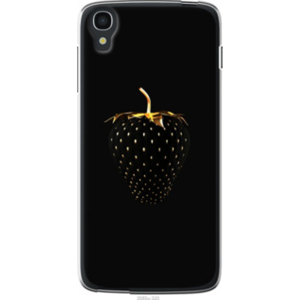 Чехол на Alcatel One Touch Idol 3 4.7 Черная клубника (3585u-320)