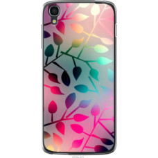 Чехол на Alcatel One Touch Idol 3 5.5 Листья (2235u-321)