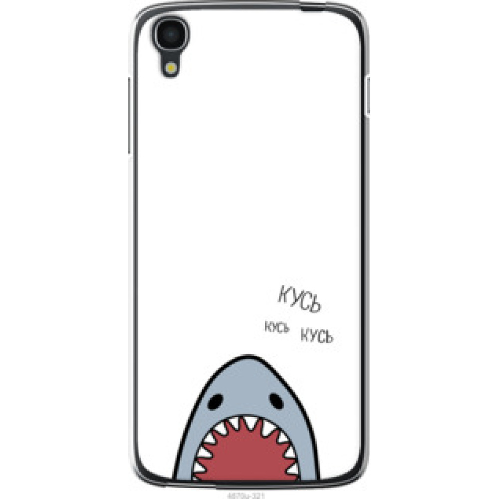 Чехол на Alcatel One Touch Idol 3 5.5 Акула (4870u-321)
