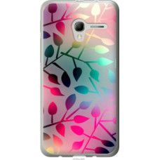 Чехол на Alcatel One Touch Pop 3 5.0 Листья (2235u-940)