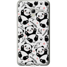 Чехол на Alcatel One Touch Pop 3 5.0 Панды (4318u-940)