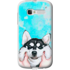 Чехол на Alcatel One Touch Pop C5 5036D Улыбнись (4276u-324)