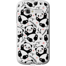 Чехол на Alcatel One Touch Pop C5 5036D Панды (4318u-324)