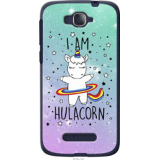 Чехол на Alcatel One Touch Pop C7 7041D I'm hulacorn (3976u-267)