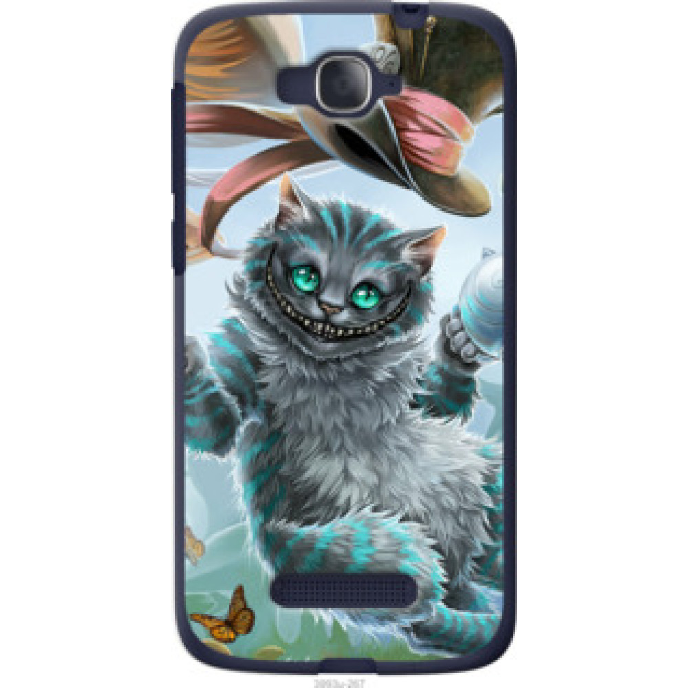 Чехол на Alcatel One Touch Pop C7 7041D Чеширский кот 2 (3993u-267)