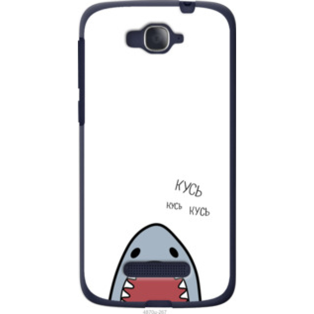 Чехол на Alcatel One Touch Pop C7 7041D Акула (4870u-267)