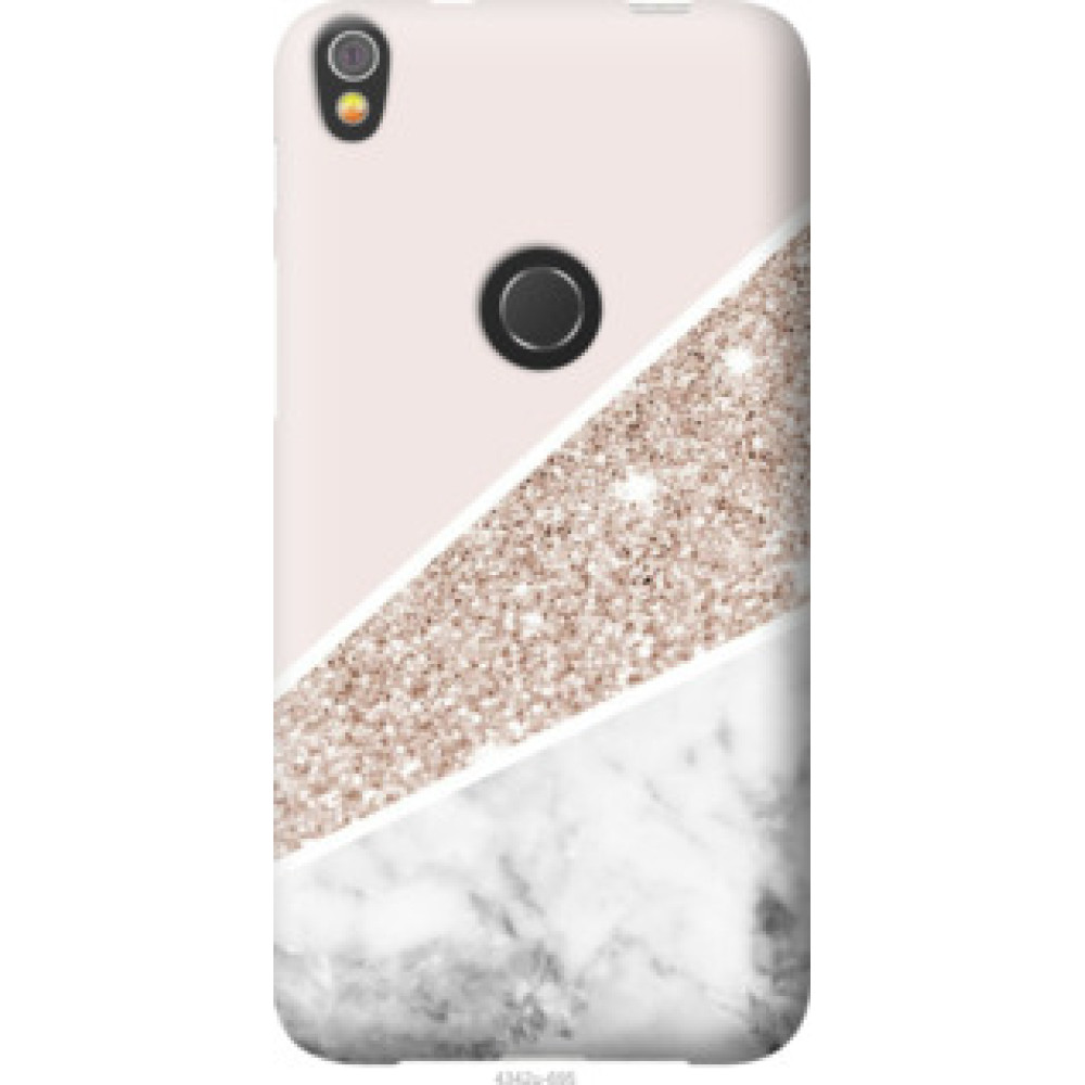 Чохол на Alcatel Shine Lite Пастельный мрамор (4342u-695)