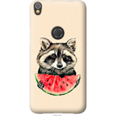 Чехол на Alcatel Shine Lite Енотик с арбузом (4605u-695)