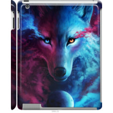 Чехол на Apple iPad 2/3/4 Арт-волк (3999c-25)