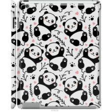 Чехол на Apple iPad 2/3/4 Панды (4318c-25)