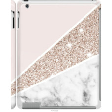Чехол на Apple iPad 2/3/4 Пастельный мрамор (4342c-25)