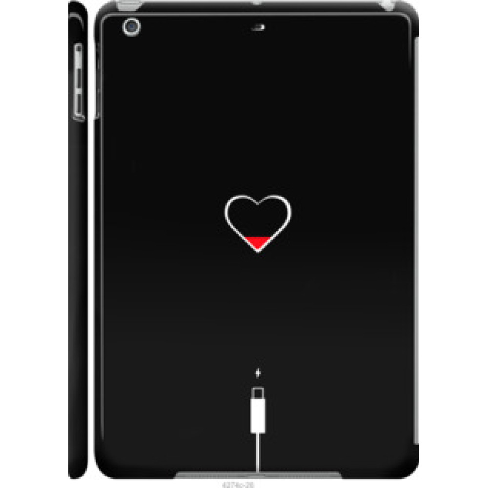 Чехол на Apple iPad 5 (Air) Подзарядка сердца (4274c-26)