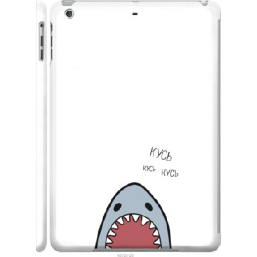 Чехол на Apple iPad 5 (Air) Акула (4870c-26)