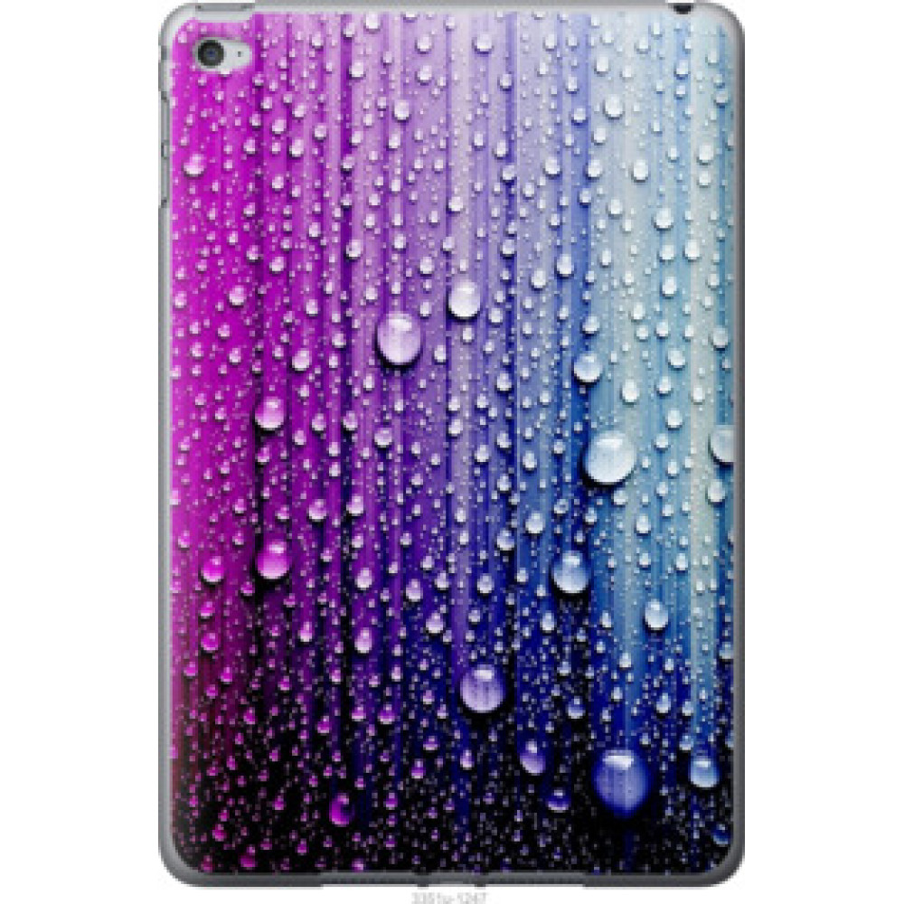 Чехол на Apple iPad mini 4 Капли воды (3351u-1247)
