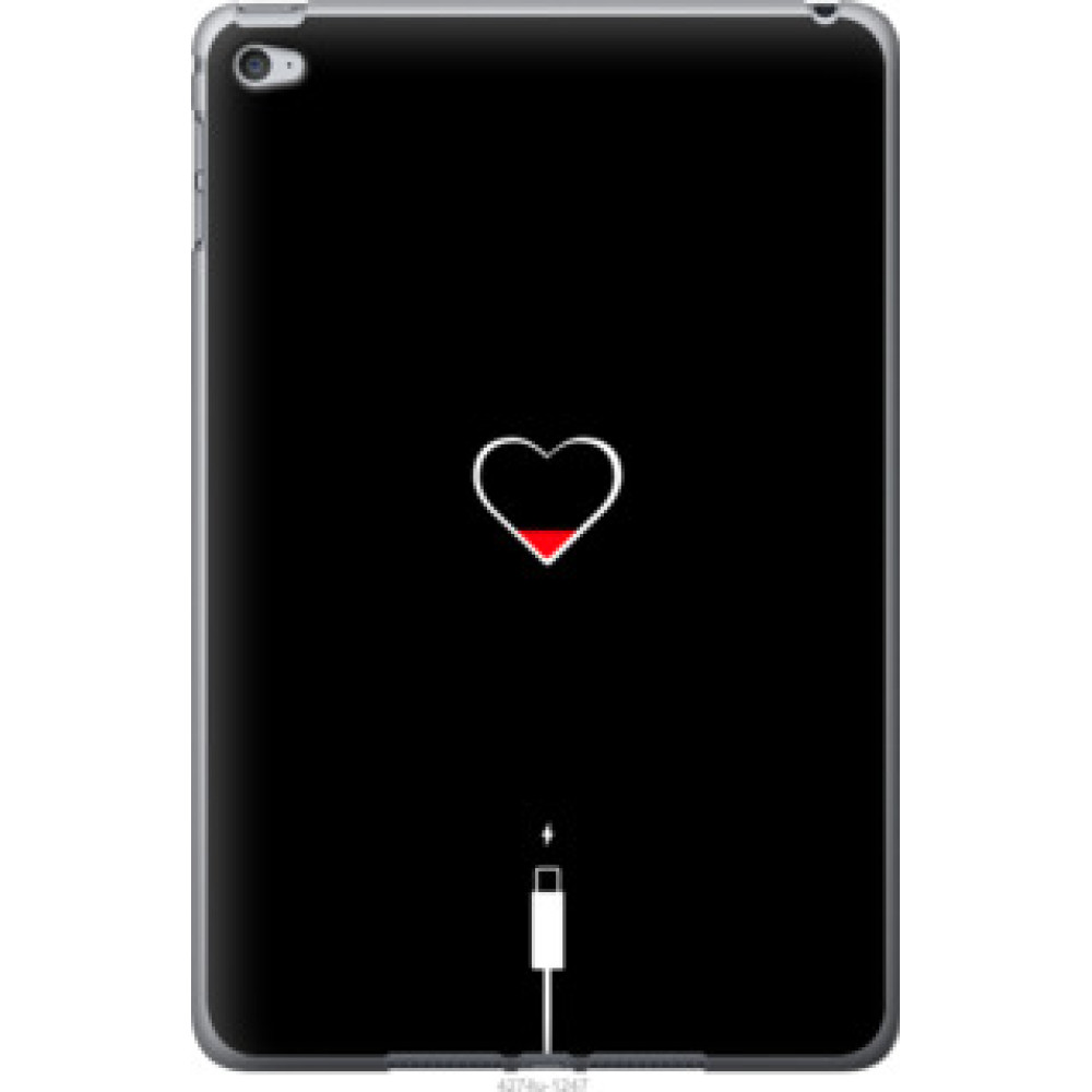 Чохол на Apple iPad mini 4 Подзарядка сердца (4274u-1247)