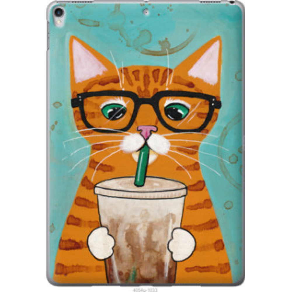 Чохол на Apple IPAD PRO 10.5 Зеленоглазый кот в очках (4054u-1033)
