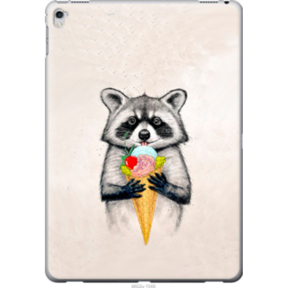 Чохол на Apple iPad Pro 12.9 Енотик с мороженым (4602u-362)