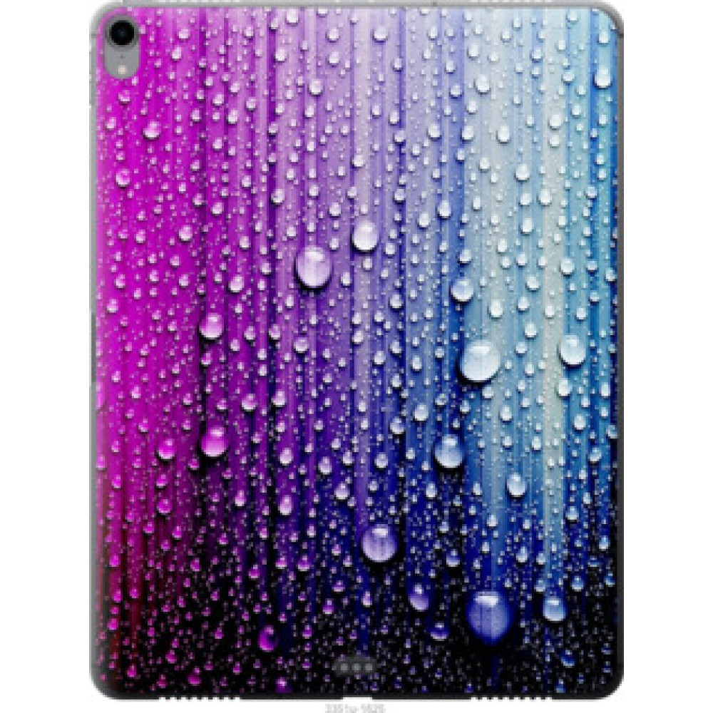 Чехол на Apple iPad Pro 12.9 (2018) Капли воды (3351u-1625)