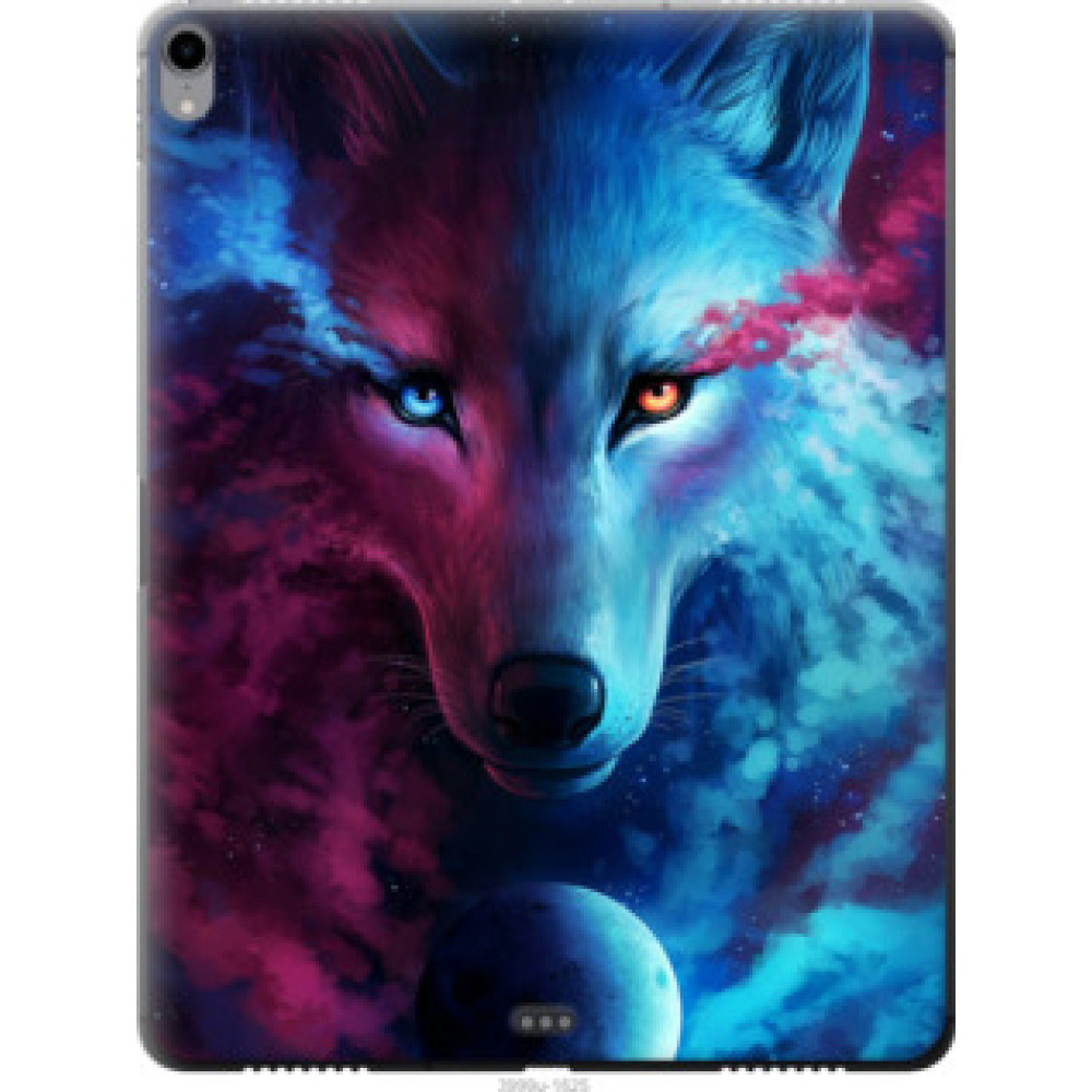 Чехол на Apple iPad Pro 12.9 (2018) Арт-волк (3999u-1625)