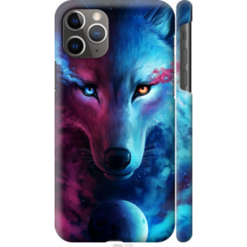 Чехол на Apple iPhone 11 Pro Max Арт-волк (3999c-1723)