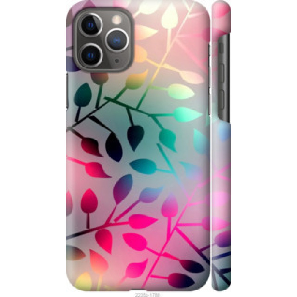Чехол на Apple iPhone 11 Pro Листья (2235c-1788)