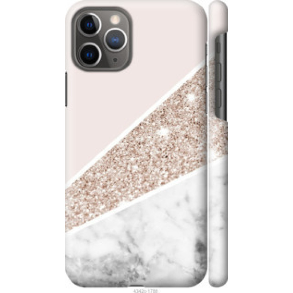 Чехол на Apple iPhone 11 Pro Пастельный мрамор (4342c-1788)
