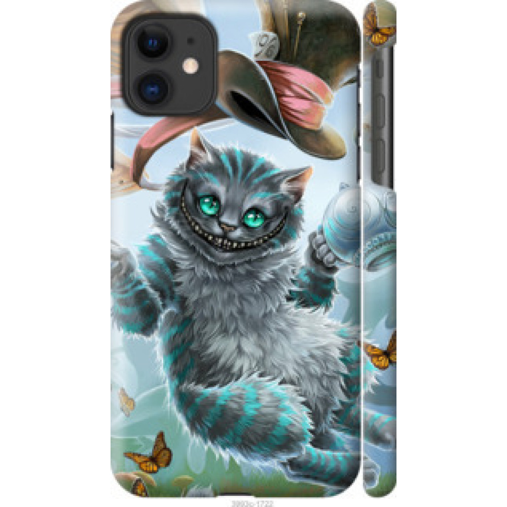 Чехол на Apple iPhone 11 Чеширский кот 2 (3993c-1722)