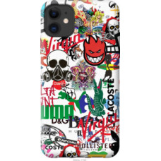 Чехол на Apple iPhone 11 Many different logos (4022u-1722)