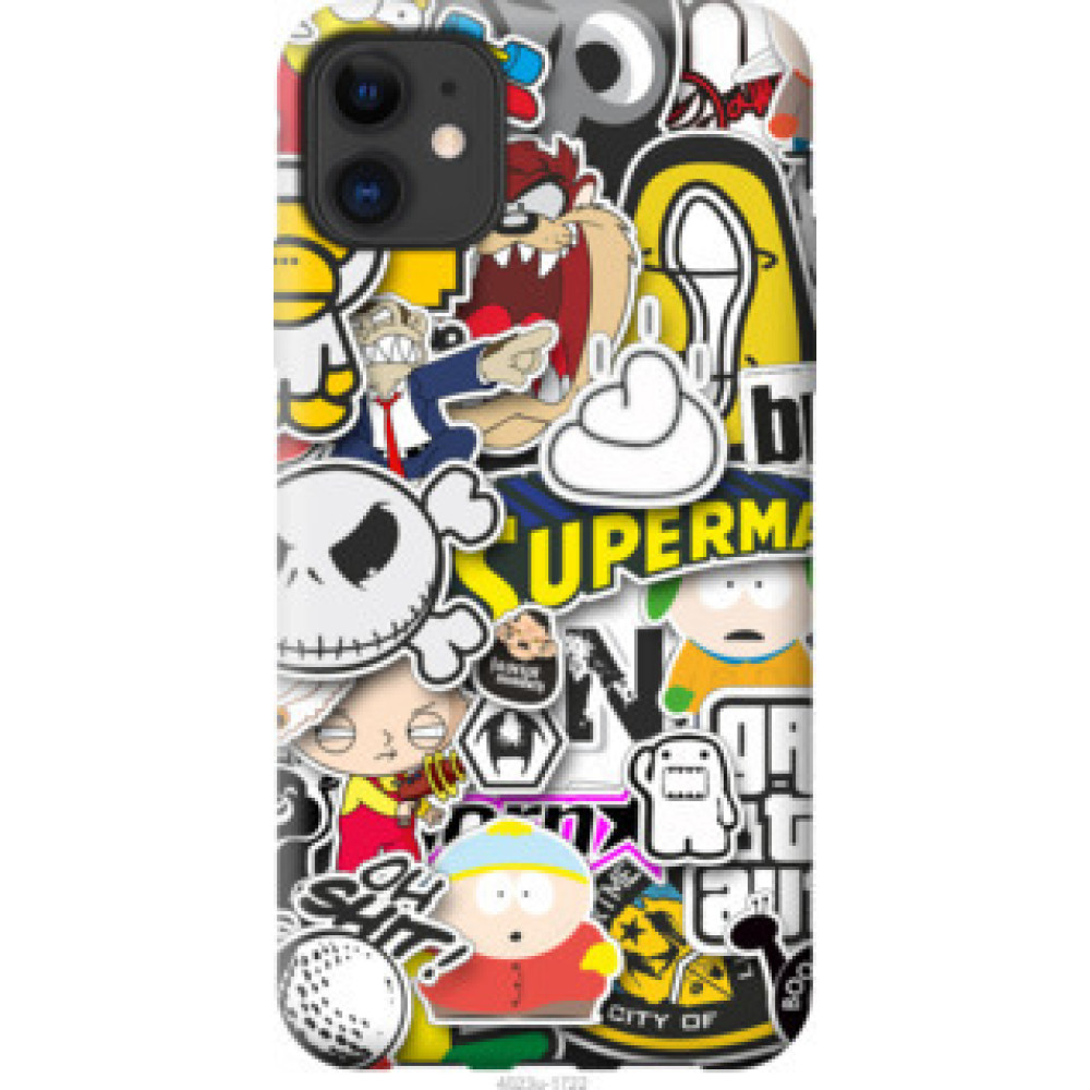 Чехол на Apple iPhone 11 Popular logos (4023u-1722)