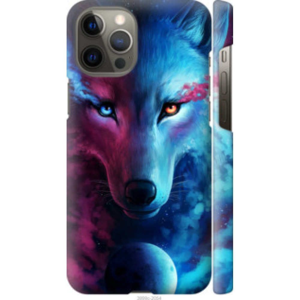 Чехол на Apple iPhone 12 Pro Max Арт-волк (3999c-2054)