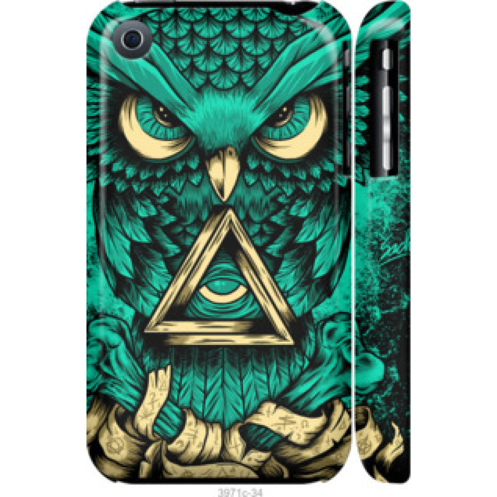 Чохол на iPhone 3Gs Сова Арт-тату (3971c-34)