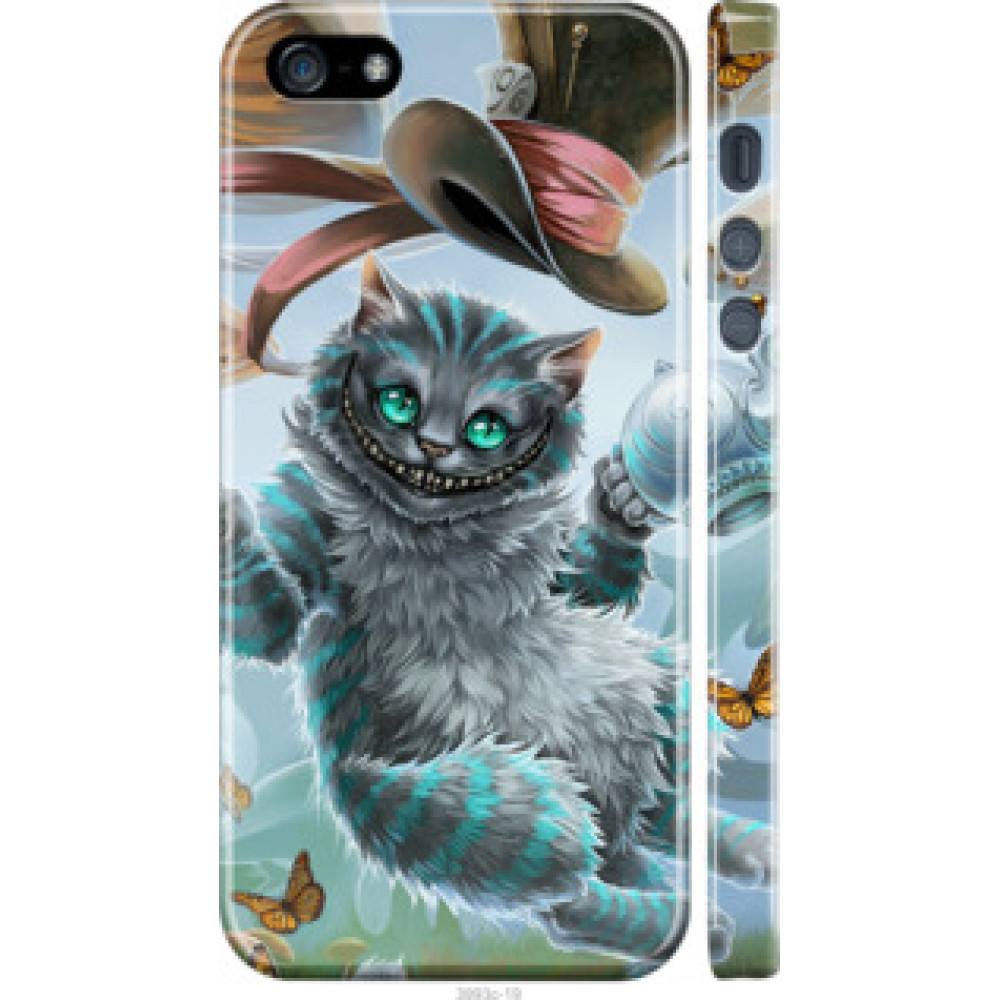 Чехол на Apple iPhone 5 Чеширский кот 2 (3993c-18)