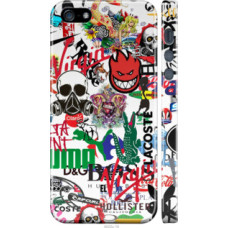 Чехол на iPhone 5s Many different logos (4022c-21)