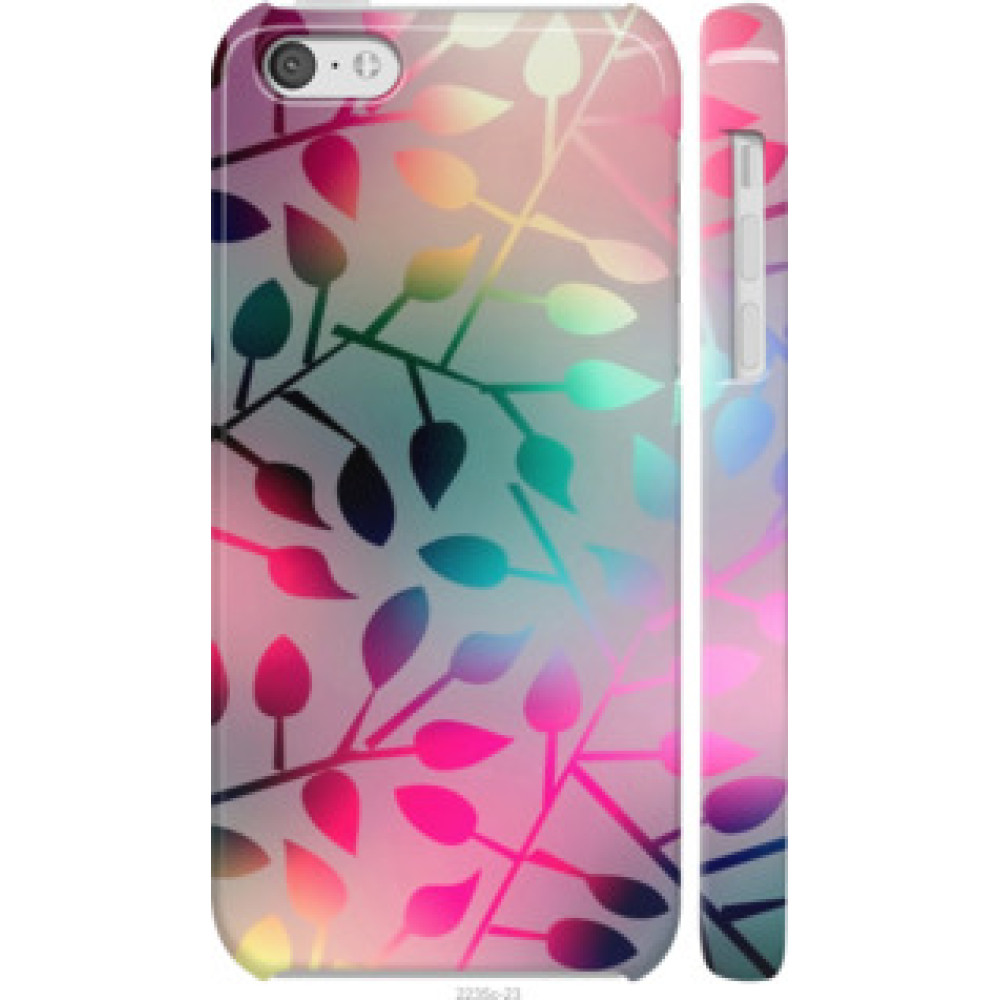 Чехол на iPhone 5c Листья (2235c-23)