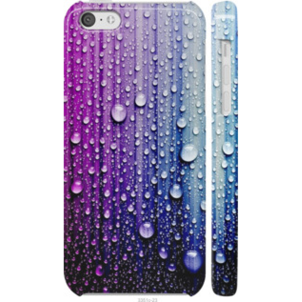 Чехол на iPhone 5c Капли воды (3351c-23)