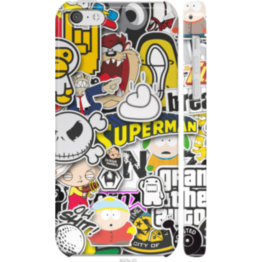 Чохол на iPhone 5c Popular logos (4023c-23)