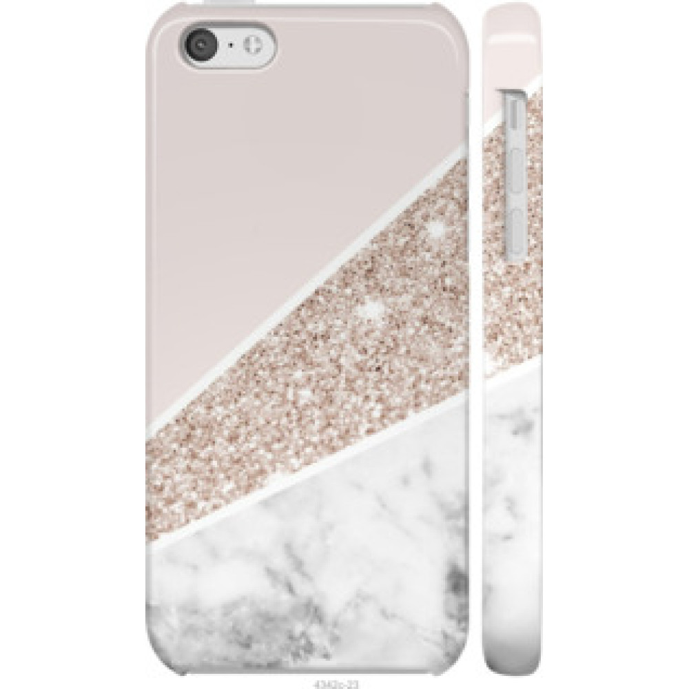 Чохол на iPhone 5c Пастельный мрамор (4342c-23)