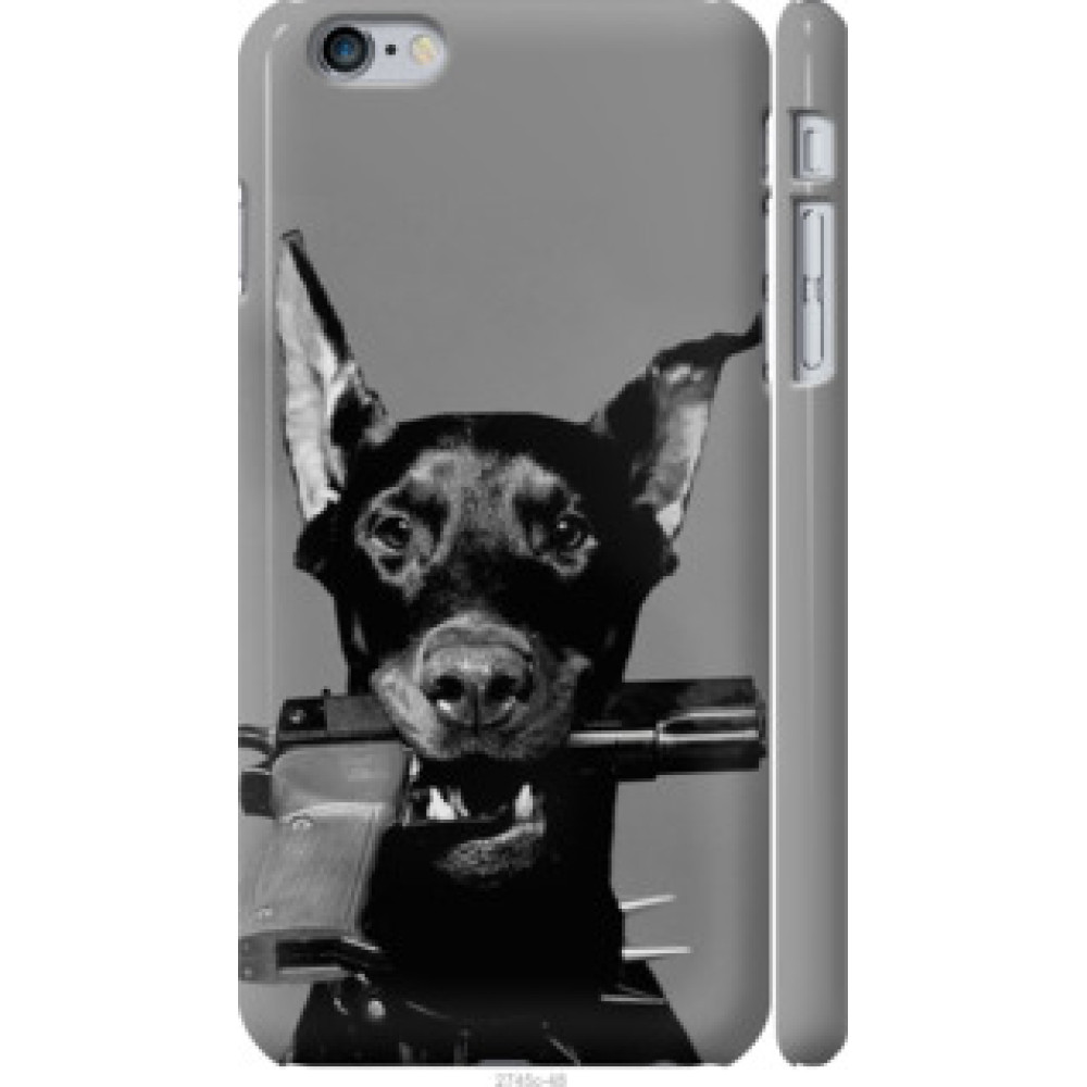 Чехол на Apple iPhone 6 Plus Доберман (2745c-48)