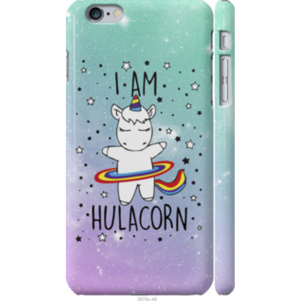Чехол на iPhone 6s Plus I'm hulacorn (3976c-91)